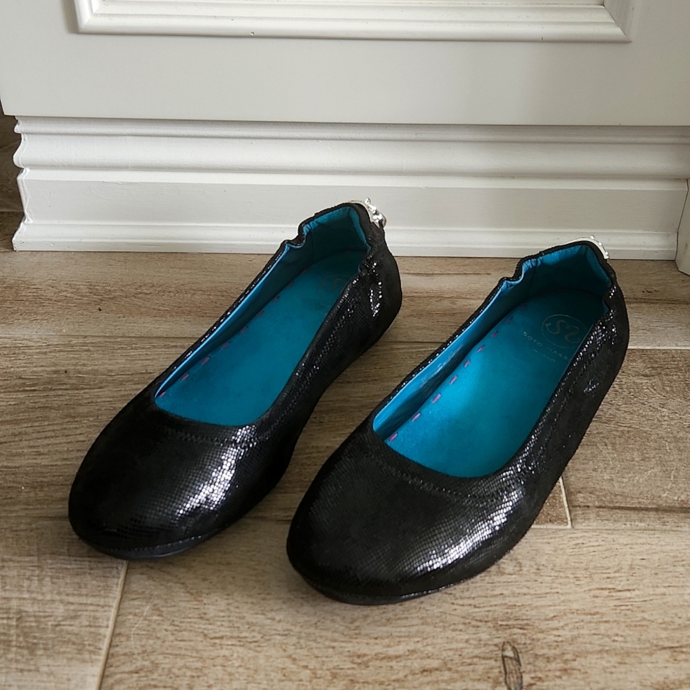 Soto Massini Italian Orthotic Leather Flats